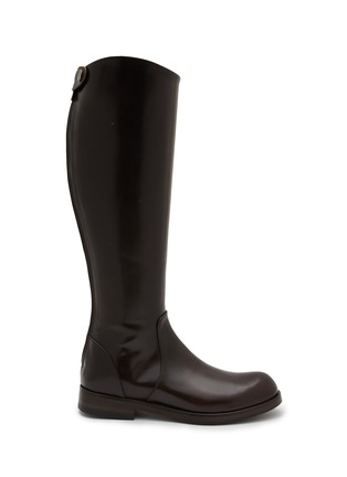 Main View - Click To Enlarge - ALBERTO FASCIANI - Camil Tall Leather Riding Boots