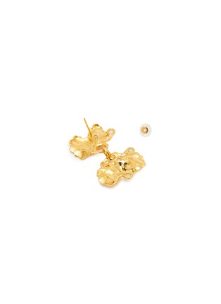 Detail View - Click To Enlarge - CENTAURI LUCY - 18K Gold Jade Earrings