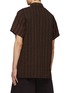 Back View - Click To Enlarge - UMA WANG - Striped Terry Shirt
