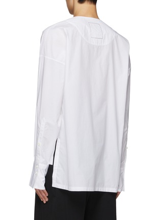 Back View - Click To Enlarge - UMA WANG - Tobin Cotton Shirt
