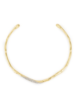 Main View - Click To Enlarge - ALEXIS BITTAR - Solanales Crystal Skinny Collar Necklace
