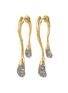 Main View - Click To Enlarge - ALEXIS BITTAR - Solanales Crystal Embellished Double Drop Earring