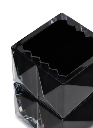 Detail View - Click To Enlarge - BACCARAT - Louxor Pencil Holder — Black