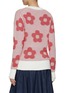 Back View - Click To Enlarge - KENZO - Flower Jacquard Sweater