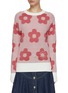 Main View - Click To Enlarge - KENZO - Flower Jacquard Sweater