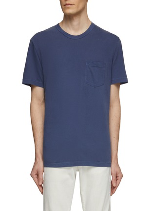 Main View - Click To Enlarge - JAMES PERSE - Chest Pocket Cotton Jersey T-Shirt