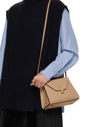 Figure View - Click To Enlarge - VALEXTRA - Mini Iside Leather Bag