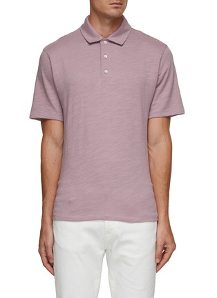 Main View - Click To Enlarge - RAG & BONE - Classic Short Sleeve Polo Shirt