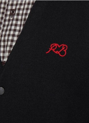  - RAG & BONE - Love RB Stitched Logo York Cardigan