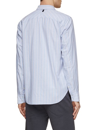 Back View - Click To Enlarge - RAG & BONE - Fit 2 Striped Oxford Shirt