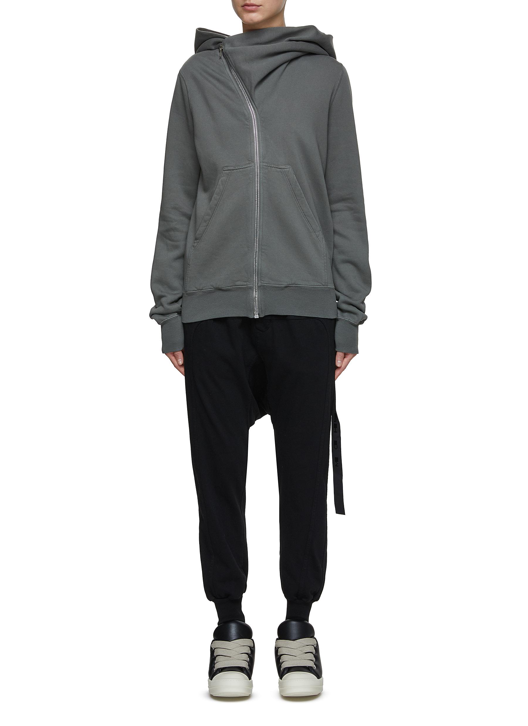 RICK OWENS DRKSHDW | Asymmetric Mountain Hoodie | Women | Lane