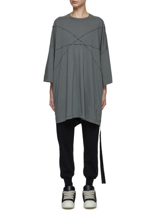 Main View - Click To Enlarge - RICK OWENS DRKSHDW - Tommy Wide Body T-Shirt