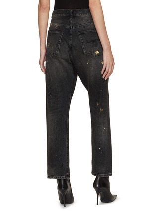 Back View - Click To Enlarge - R13 - Crossover Straight Leg Jeans