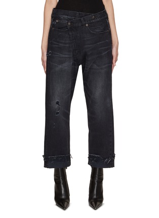 Main View - Click To Enlarge - R13 - Crossover Straight Leg Jeans