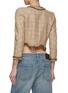 Back View - Click To Enlarge - R13 - Cropped Chain Trim Tweed Jacket
