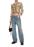 Figure View - Click To Enlarge - R13 - Cropped Chain Trim Tweed Jacket