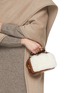 Figure View - Click To Enlarge - CHLOÉ - Marcie SLG Vanity Shearling Leather Crossbody Bag