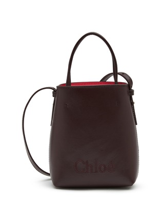 Main View - Click To Enlarge - CHLOÉ - Sense Leather Crossbody Bag