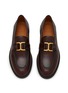 Detail View - Click To Enlarge - CHLOÉ - Marcie Logo Motif Loafer