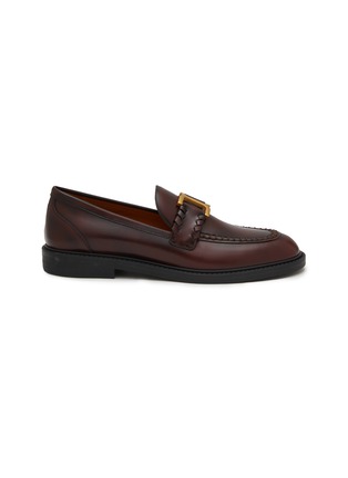 Main View - Click To Enlarge - CHLOÉ - Marcie Logo Motif Loafer