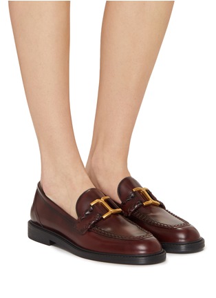 Figure View - Click To Enlarge - CHLOÉ - Marcie Logo Motif Loafer