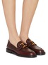 Figure View - Click To Enlarge - CHLOÉ - Marcie Logo Motif Loafer