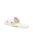  - CHLOÉ - Woody Logo Linen Slides