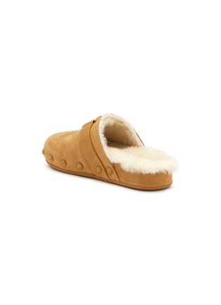  - CHLOÉ - Marcie Leather Shearling Slides