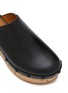 Detail View - Click To Enlarge - CHLOÉ - Oli 90 Leather Clogs