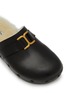 Detail View - Click To Enlarge - CHLOÉ - Marcie Leather Shearling Slides