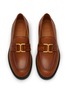 Detail View - Click To Enlarge - CHLOÉ - Marcie Logo Motif Loafer