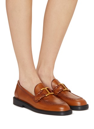 Figure View - Click To Enlarge - CHLOÉ - Marcie Logo Motif Loafer