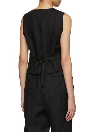 Back View - Click To Enlarge - THE LOOM - Button up Vest