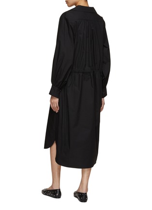 Back View - Click To Enlarge - THE LOOM - Double Belt Shirt Dress