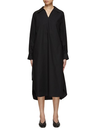 Main View - Click To Enlarge - THE LOOM - Double Belt Shirt Dress