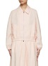 Main View - Click To Enlarge - THE LOOM - Linen Zip Up Jacket