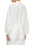 Back View - Click To Enlarge - THE LOOM - Linen Zip Up Jacket