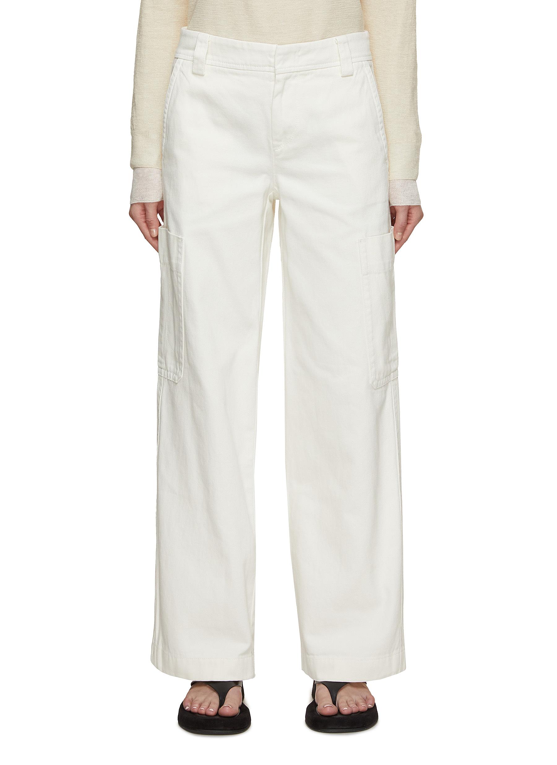 White Cotton and Wool Pants SS24 28048592 | Zegna CH