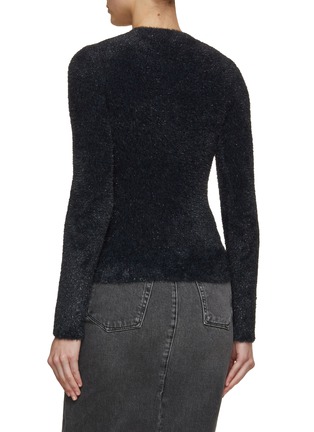 Back View - Click To Enlarge - VINCE - Eyelash Pullover Sweater