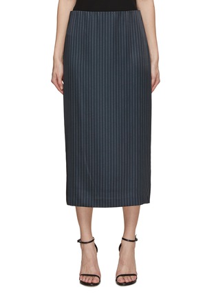 Main View - Click To Enlarge - VINCE - Pinstripe Lean Pencil Skirt