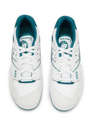 Detail View - Click To Enlarge - NEW BALANCE - 550 Low Top Leather Sneakers