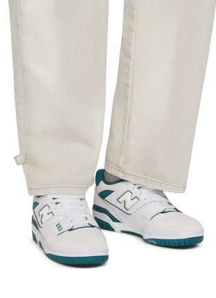 Figure View - Click To Enlarge - NEW BALANCE - 550 Low Top Leather Sneakers