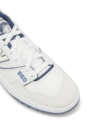 Detail View - Click To Enlarge - NEW BALANCE - 550 Low Top Leather Sneakers