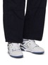 Figure View - Click To Enlarge - NEW BALANCE - 550 Low Top Leather Sneakers