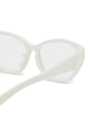 Detail View - Click To Enlarge - PRADA - Acetate Pillow Optical Glasses