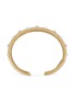 Detail View - Click To Enlarge - BUCCELLATI - Macri Diamond 18K Yellow White Gold Bracelet — Size 160