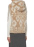 Back View - Click To Enlarge - BRUNELLO CUCINELLI - Hooded Tribe Pattern Fur Gilet