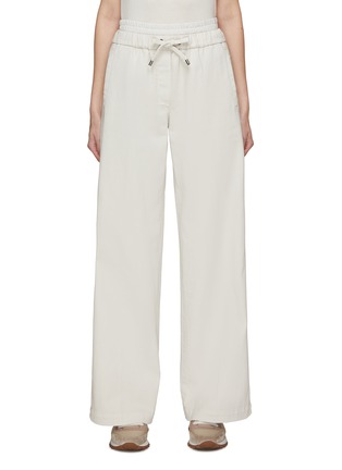 Main View - Click To Enlarge - BRUNELLO CUCINELLI - Double Waistband Denim Pants