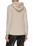 Back View - Click To Enlarge - BRUNELLO CUCINELLI - Monili Embellishment Zip Up Jersey Hoodie