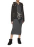 Figure View - Click To Enlarge - BRUNELLO CUCINELLI - Contrast Trim Ski Down Puffer Jacket
